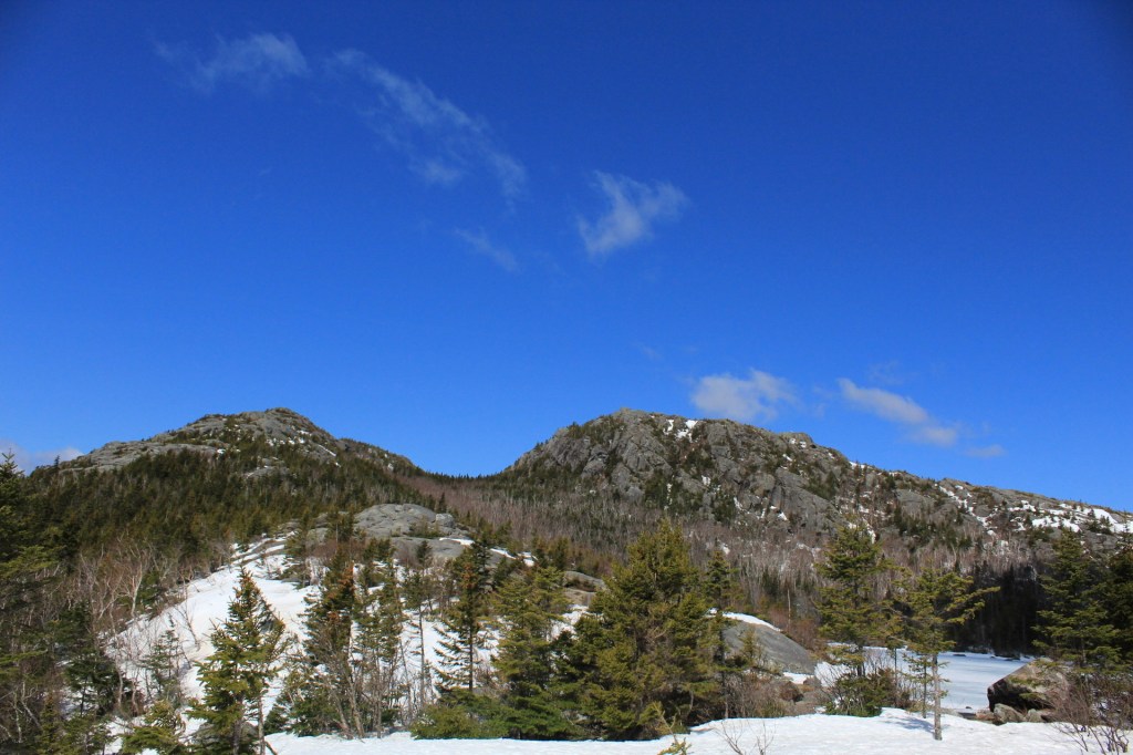 View of Tumbledown from Tumbledown Pond, Weld, Maine