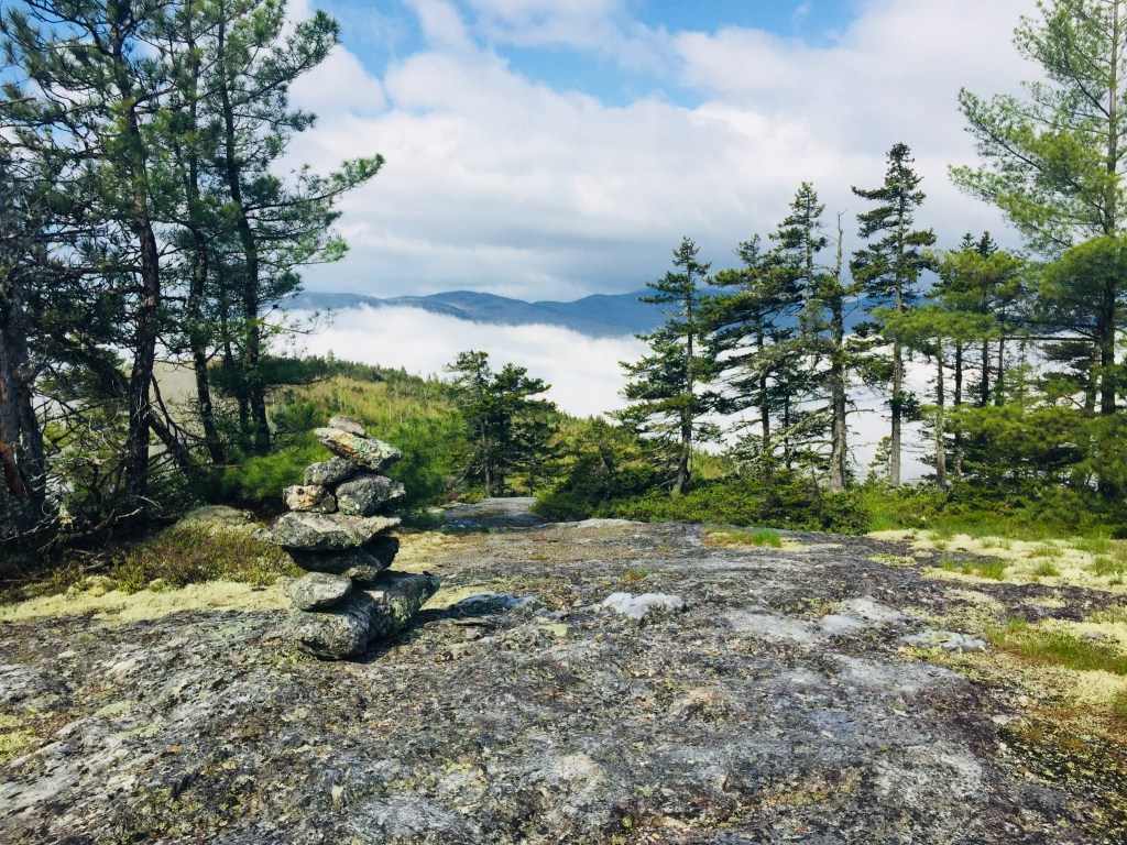 View west from the Starr Trail, Rumford Whitecap