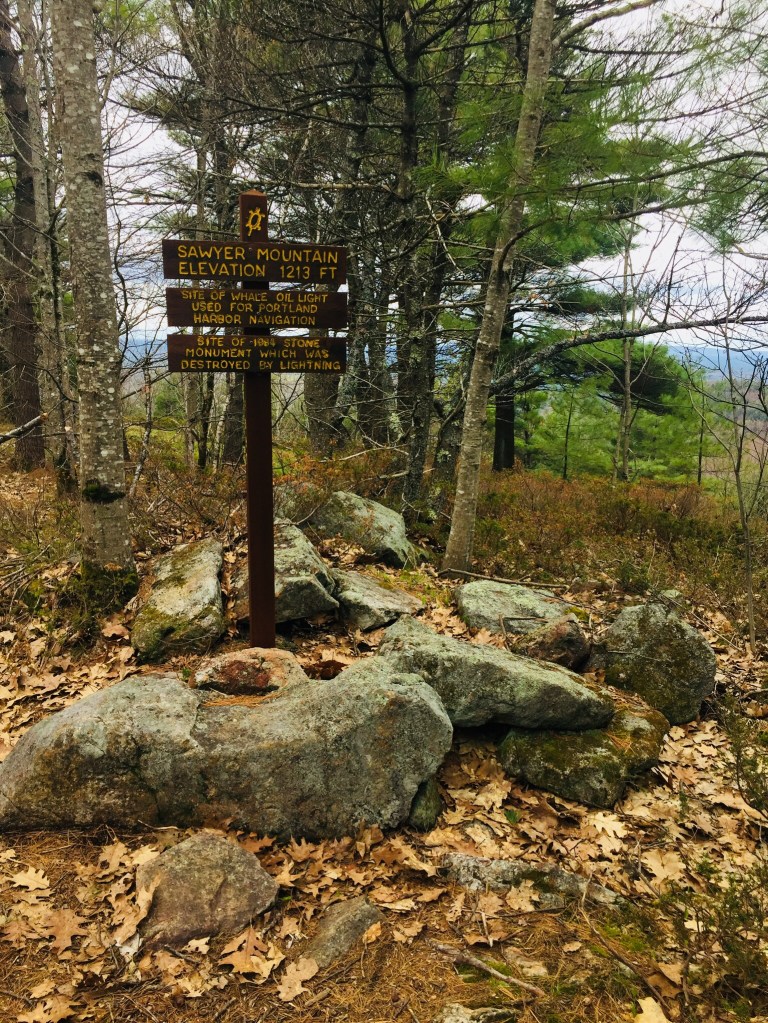 Sawyer Mountain Summit, Maine